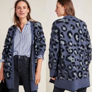 Anthropologie (RD Style) Kira Eyelash Sweater - Leopard - M